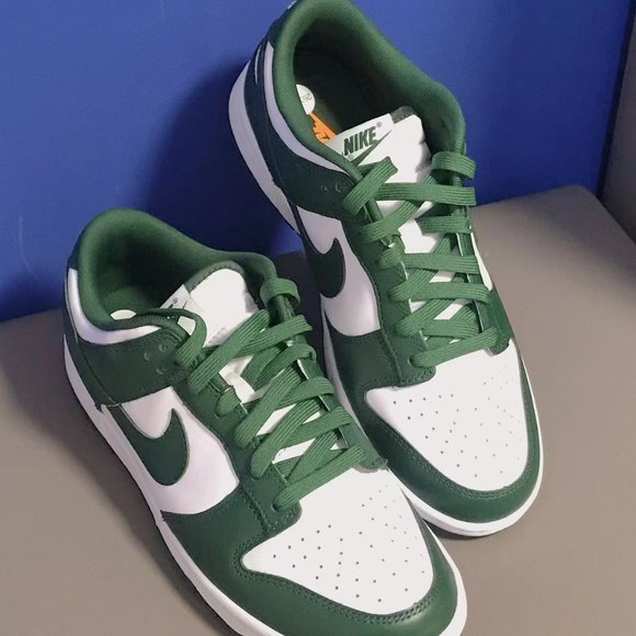 Nike Dunk Low shoes GS white green - Picture 6 of 6